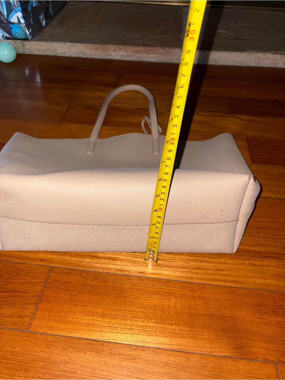 Saint Laurent YSL Shopping Leather Tote beige medium - Picture 9 of 13
